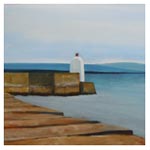 Pier End - Burghead, 2011 (oil on canvas)